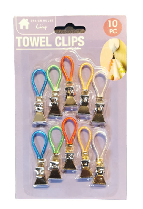 Towel clips 10 pcs 